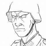 Nazi Zombie Sketch Semi Drawings Deviantart sketch template