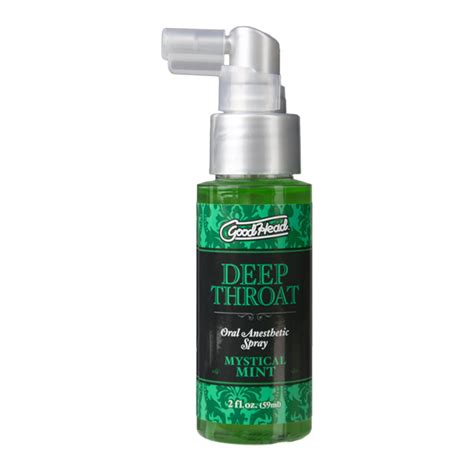goodhead deep throat spray mystical mint 2oz