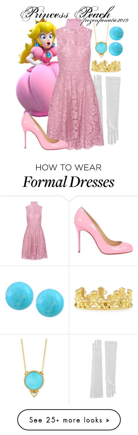 Princess Peach By Frozenfanatic2019 On Polyvore Featuring Valentino