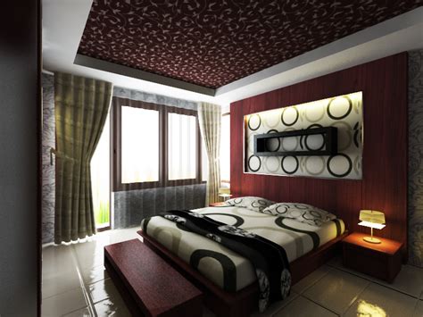 gambar desain interior kamar tidur utama minimalis  mewah gambar