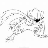 Steelix Torracat Silvally Lineart Xcolorings sketch template