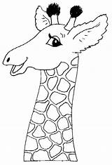 Giraffe Coloring Kids Fun Votes sketch template