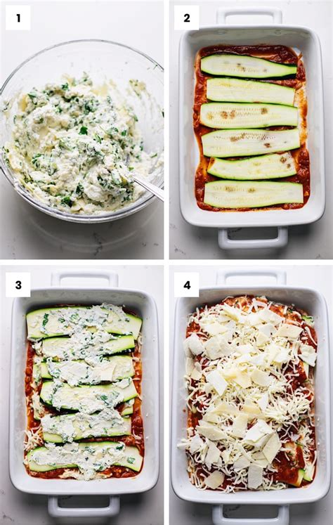 easy zucchini lasagna  simple palate