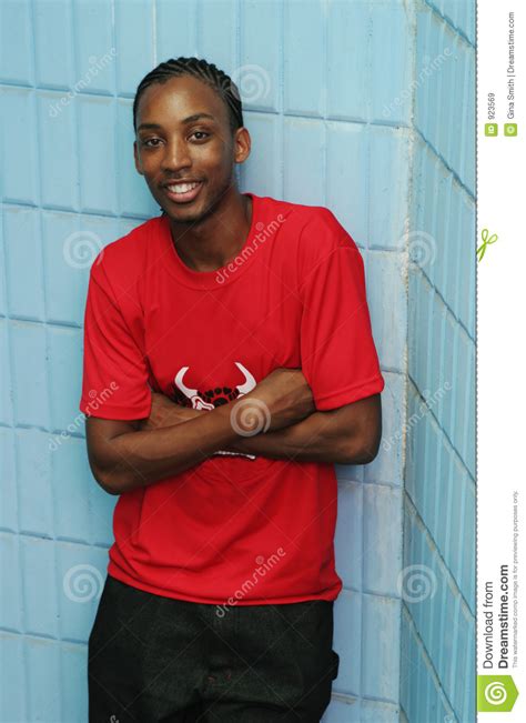 happy jamaican man smiling royalty free stock images