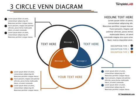 venn diagram templates word  powerpoint
