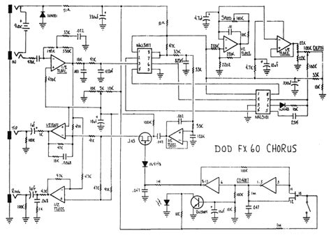 wiring diagram dod chorus pedal wiring diagram