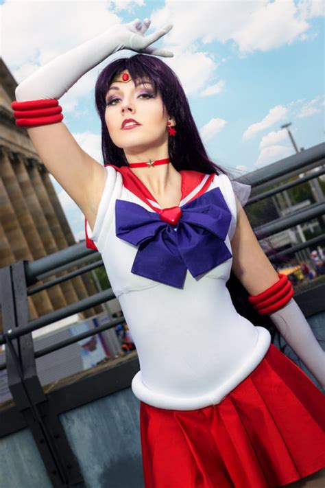 sailor mars cosplay on tumblr