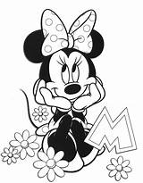 Minnie Mouse Coloring Pages Disney Mickey Printable Colouring Spring Sheets Baby Kids Und Maus Para Colorir Book Choose Board Desenhos sketch template