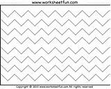 Zig Zag Lines Line Tracing Zigzag Worksheets Printable Worksheet Worksheetfun Trace Pages Colouring Preschool Ligne Brisée Colourin Maternelle Skills Wfun sketch template