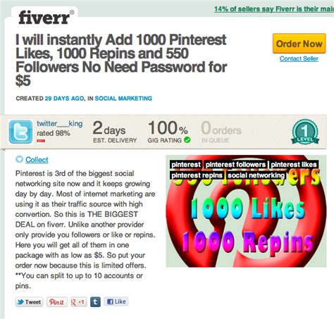 Buy Popularity On Pinterest For Just 5 The Daily Dot