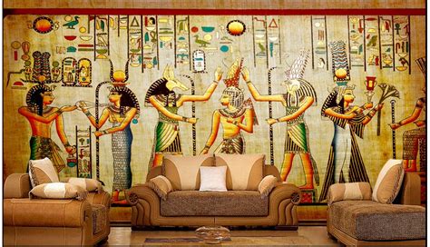 Online Get Cheap 3d Wall Murals Egyptian Wallpaper