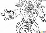 Alistar Draw Legends League Lol Webmaster sketch template