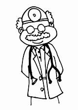 Doctor Drawing Coloring Doctors Pages Medical Kids Colouring Clipart Office Cliparts Clip Tools Library Book Printable Color Drawings Medicine Getdrawings sketch template