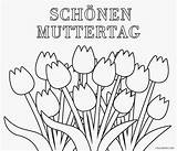 Mother Muttertag Ausmalbilder Cool2bkids Oma Tulips Getcolorings sketch template