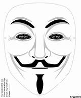 Mask Anonymous Printable Guy Fawkes Masks Coloring Create Print Maske Mascara Own Night Vendetta Fox Para Bonfire Do Imprimir Drawing sketch template