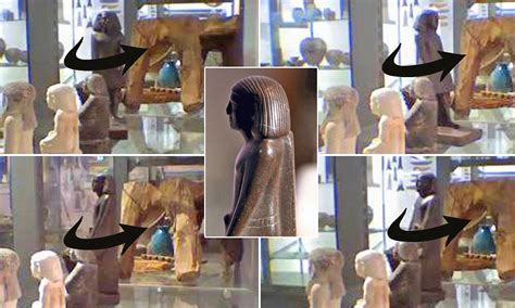 ancient egyptian statue has started moving sparking fears it has been
