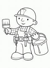 Bob Builder Coloring Pages Printable Hoot Kids Clipart Characters Gif Drawings Popular Bestcoloringpagesforkids sketch template