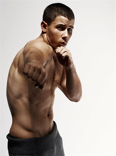 Hot Shots Nick Jonas Goes Shirtless For Details That
