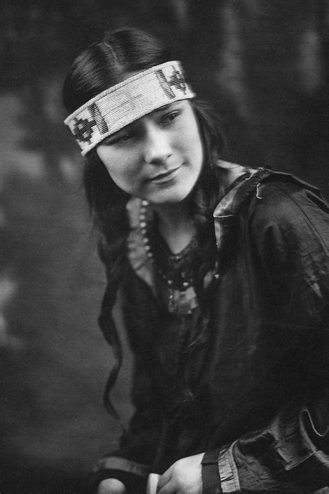 Native American Girl In Traditional Dress [b]