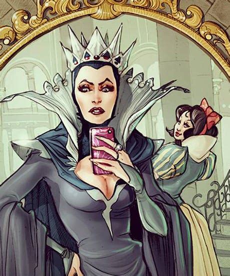 disney character selfie fables simona bonafini