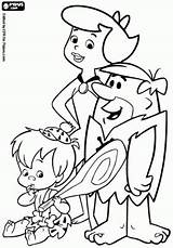 Coloring Pages Flintstones Flintstone Wilma Betty Colouring Bamm Barney Rubble Bambam Bing Para Printable Cartoons Cartoon Pebbels Sheets Choose Board sketch template