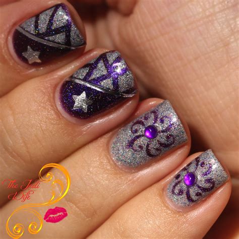 stardust inspired nails laugh love contour