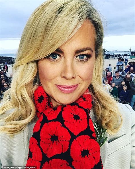 sam armytage in hot water with fitzy over reality star comments daily mail online
