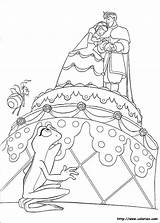 Sapo Princesa Principessa Ranocchio Princesse Grenouille Tiana Disegni Colorare Dibujos Pianetabambini Principesse Roi Desenhosparacolorir sketch template