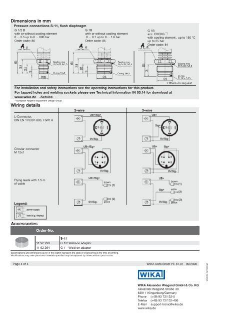 wika temperature wiring diagram wiring diagram