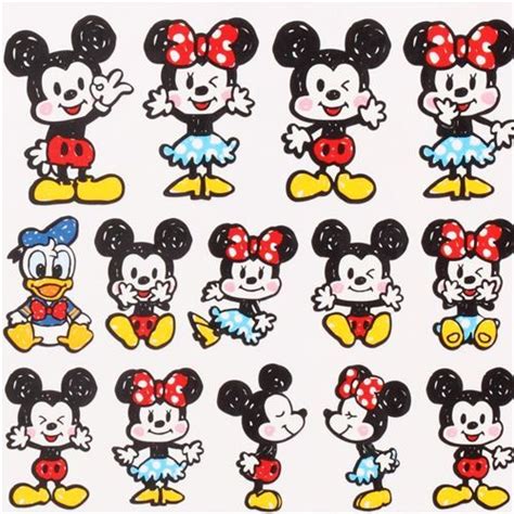 triazs dibujos de mickey mouse kawaii