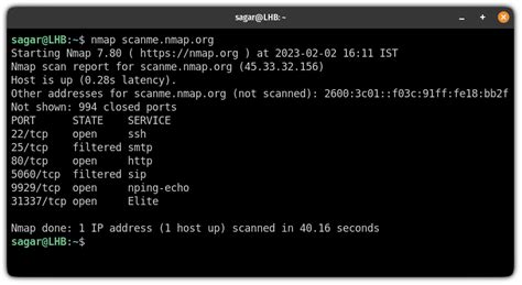 Nmap Command Examples In Linux
