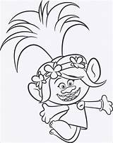 Coloring Pages Trolls Poppy Baby Bubakids sketch template