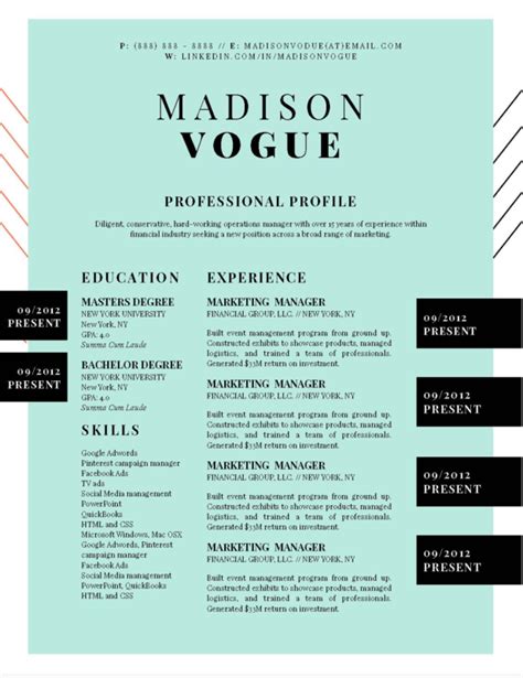 15 best creative resume templates of 2018 stand out shop