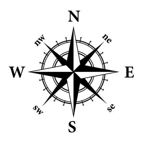 Compass Line Drawing Free Download On Clipartmag