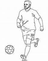 Rooney Pages Wayne Coloring Da Colorare Disegni Disegno Di Calciatori Template Sport Sketch Famosi sketch template