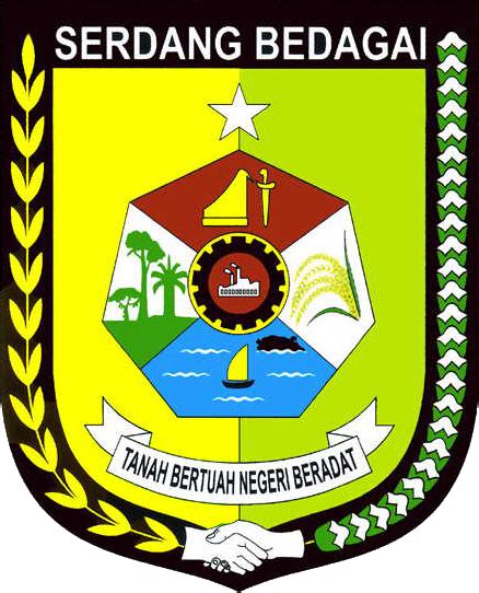 logo kabupaten kota logo kabupaten serdang bedagai sumatera utara