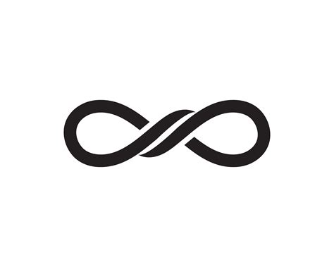 infinity logo  symbol template icons vector  vector art  vecteezy