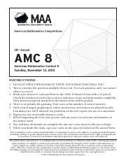 amc  american mathematics competitions  annual amc