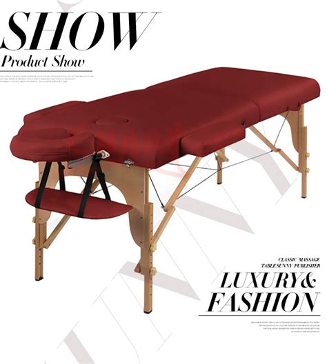 simple 2 folding massage table with carry bag facial massage beds buy