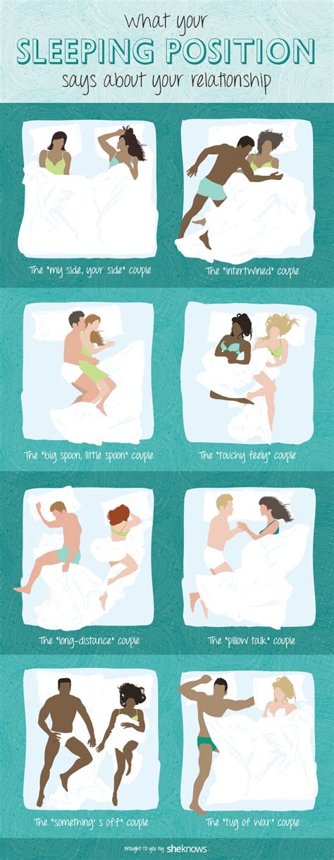 8 sleeping positions that reveal a lot about your relationship