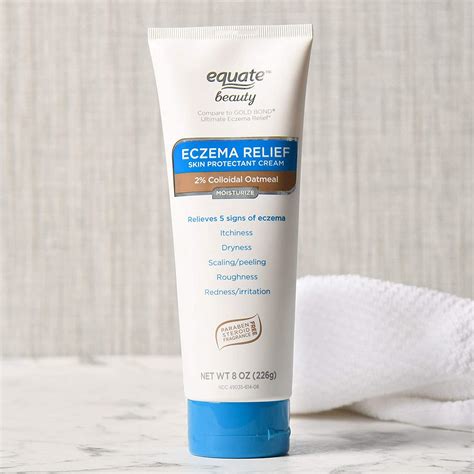 Equate Beauty Eczema Relief Skin Protectant Cream 2 Colloidal Oatmeal