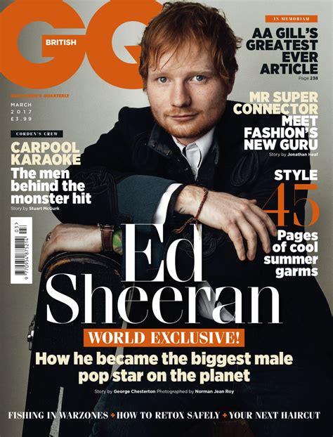 Ed Sheeran From Worst Dressed To Gq Cover Star British Gq British Gq