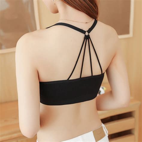 crop top tanks summer parachute sexy beautiful back wrapped chest no