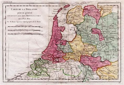 nederland  zeven provincien oude kaarten cartografie kaarten