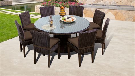 venice   outdoor patio dining table   armless chairs