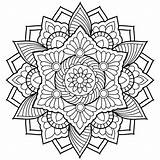 Mandala Pages Coloring Colouring Adult Adults Para Colorear Ios Android Windows Phone sketch template