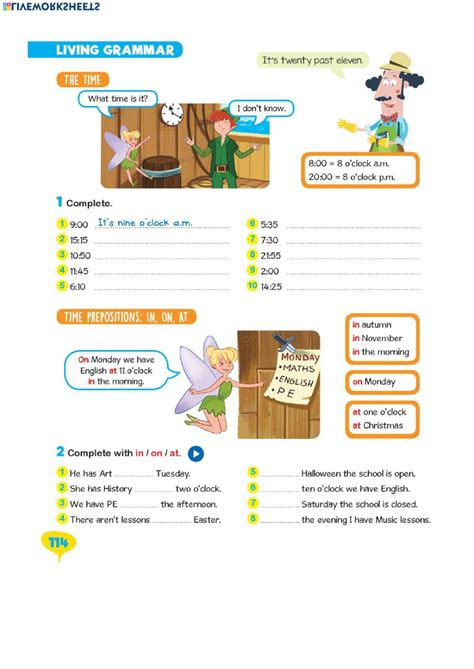 prepositions  place  worksheet   prepositions english