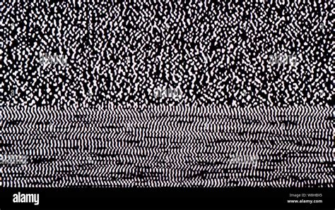 tv static noise glitch effect stock photo alamy