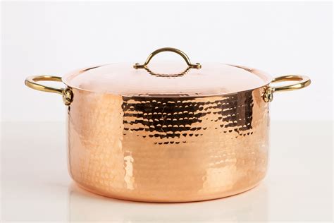 copper pot  lid bakir tencere  cm