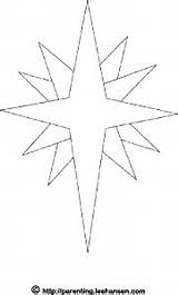 Bethlehem Star Christmas Coloring Moravian Pages Clipart Drawing Stars Nativity Printable Template Sheet Decorations Ornaments Colouring Parenting Leehansen Xmas Clip sketch template